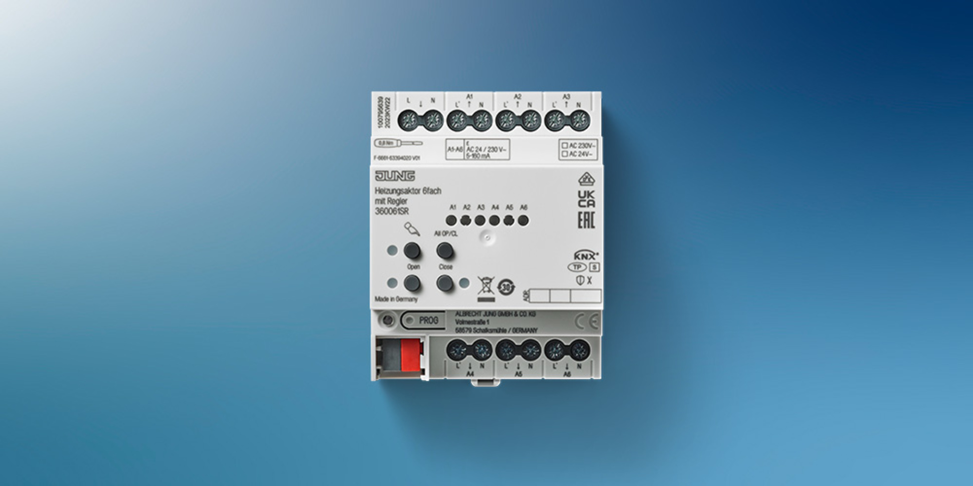 KNX Heizungsaktor 6-fach bei Elektrofachbetrieb Völker GmbH in Bad Schwartau