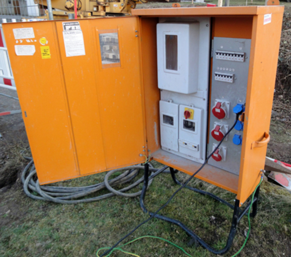Baustromkasten bei Elektrofachbetrieb Völker GmbH in Bad Schwartau